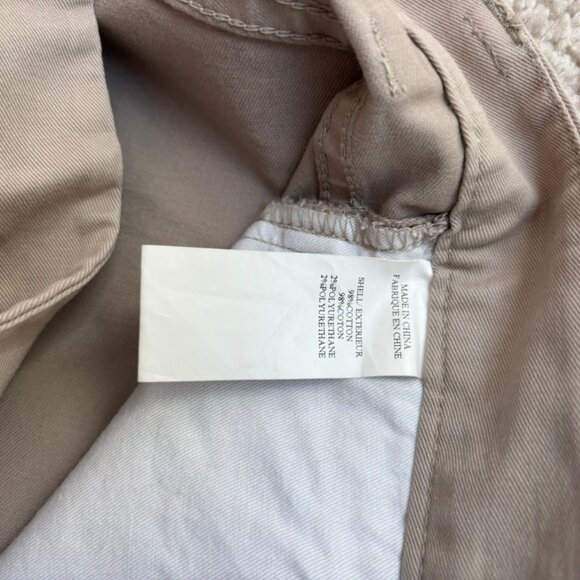 Theory Pants Womens Size 28 Khaki Twill Jeans Pants - Picture 6 of 13